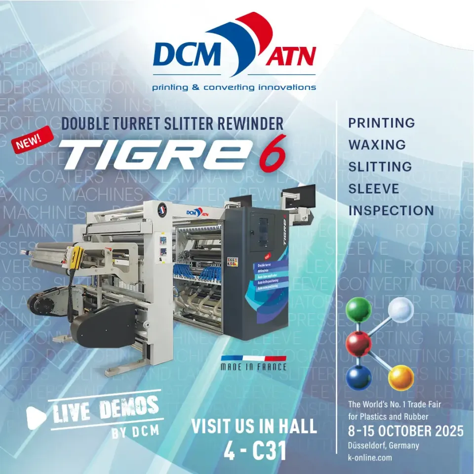DCM sera présent au salon K 2025 à Düsseldorf du 8 au 15 octobre 2025 !