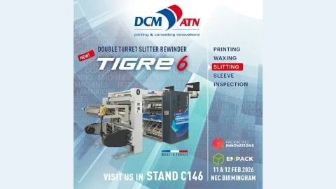DCM ATN au salon Packaging Innovations & Empack Birmingham 2026